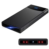 HGYGHO 64GB Mini Kamera, 10000mAh Akku mit großer Kapazität Videokamera HD 1080P Tragbare kleine Kamera, Mini Sicherheitskamera mit Nachtsicht Schwerkraftsensor für Zuhause