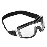 Keenso Motorrad-Reitgläser Polsterbrille, Schutzbrillen Augenschutz Windschutz Anti-Fog Splash-Proof Safety Brille