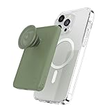 PopSockets PowerPack für MagSafe, tragbares Telefon-Ladegerät, kabelloses magnetisches Ladegerät, tragbar, 5000 mAh, Eukalyptus