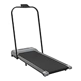 Klappbares Laufband, 3.0HP unter dem Schreibtisch Elektrisches Laufband, mit Fernbedienung und LED-Anzeige, für Haus Fitnessstudio Büro 50 * 120cm
