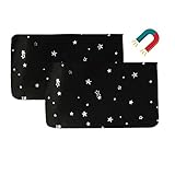 ZATOOTO Sonnenschutz Auto Vorhang - Auto Sonnenschutz für Baby, Kinder, Sonnenschutz Magnetisch für UV-Schutz, Sonnenschutz Auto Seitenscheibe, Schwarz , 2 Stück