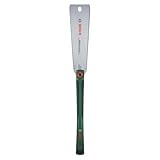 Bosch Japansäge Ryoba 250mm (Zugsäge für präzise und bündige Schnitte in Holz und Kunststoff; Flexibles Sägeblatt aus SK5 Stahl; Beidseitig verzahnt mit 7-10 & 17TPI; Extralanger Griff mit Softgrip)