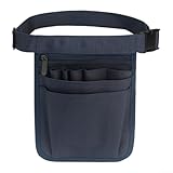 Filteilect Wasserdichte Werkzeug-Hüfttasche mit mehreren Fächern und verstellbarem Gürtel für Profis – Aufbewahrungstasche aus Oxford-Stoff für Werkzeuge, Stifte und Ausrüstung (blau)