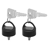 ibasenice 2 Sätze Scooter Schlüssel Ersatzset für Elektrorollstuhl und Mobilitätsroller Langlebig Kompatibel mit Dreirad und Mehrrad Elektrorollern Einfache Ein Ausschaltfunktion