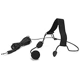 KUIDAMOS Dynamisches Ohrbügelmikrofon, Gerichtetes Anti-Noise-6,35-mm-Klinkenmikrofon für WH20TQG-Musikinstrumente, Gitarre, ABS-Material