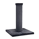 CanadianCat Company | Kratzbaum große Katzen Scratchpost XXL Kratzstamm | anthrazit | ca. 19cm Säulendurchmesser | 55 x 55 x 80 cm