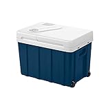 Mobicool MQ40W Kühlbox mit Rollen | Elektrisch | 39 L | 12V, 230V | für Auto, Boot, Reisemobil und Steckdose