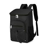 PTILSERY Thermo-Rucksack, isolierte Tasche, Lebensmittelkühltasche, wasserabweisend, große Kapazität, Picknick-Rucksack für den Außenbereich