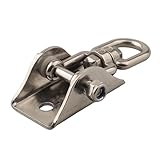 URPIZY Schaukelhaken, Drehhaken, Hängesessel, Hängebett, Befestigungsplatte, Schaukelzubehör