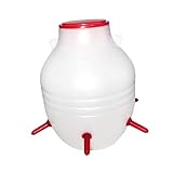 perfk Lamm-Futtereimer mit 6 Nippeln, 8 l, großes Fassungsvermögen, verdickte Accs für Schafe, für Kälber, für, langlebige Milchflasche für den