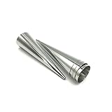 LABRIMP 16 Stück Teiliges aus Backformen für Croissants Conical Tube Muffinformen Kleine Wiederverwendbare Backwerkzeuge für Cupcakes und Gebäck