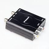 M65A für RCA RF Koaxial Modulator VHF Konverter für NTSC TV, unterstützt CH3 und CH4 Switching für Home Entertainment Systeme