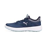 PUMA Damen Ignite Malibu WMNS Golfschuh, Navy-ICY Blue White, 38 EU