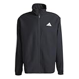 adidas Men's 3 STRIPES WOVEN TRACKSUITS, black, XL