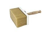 Deckenbürste Wandprofi - Malerbürste - Bürste für hohe Flächenleistung und Beste Qualität - Deckenbürste für alle Wand- und Fassadenfarben (170 x 70 mm)