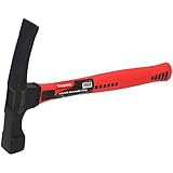 Mauerhammer mit gummierten Fiberglasstiel 600g Hammer Steinhammer Bauhammer