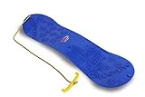 Snow Play Snowboard 72cm - aerodynamische Bauweise, Ziehschnur mit Griff, extra glatte Rutschfläche auf der Unterseite mit Gleitkufen, Anti Rutsch Oberfläche auf der Oberseite