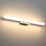 SUZNIU LED Spiegelleuchte Badleuchte Badlampe Spiegellampe 40CM Wandleuchte Badezimmer Lampe 220V Warmweiß 3000K Schrankleuchte