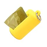 Hundekotbeutelspender,Auslaufsicheres Tragbares Zubehör Mit Clip,Hundebeutelhalter | Für Spaziergang Katze Reisen Rasen Draußen Gehweg Pfad Hof Bauernhof Park Garten Camping