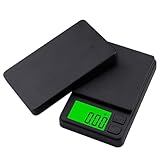 GeekerChip Feinwaage 0.01 g/1000 g,Digitale Küchenwaage,Tragbare Taschenwaage,Multifunktions Taschenwaage Gramm Waage,mit Lcd Display,für Lebensmittel,Schmuck,Medizin,Labor,Kaffee