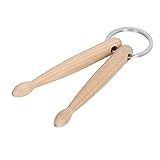 Trommelstock-Schlüsselanhänger aus Holz, Trommelstock-Schlüsselanhänger Zum Aufhängen von Taschen, Dekoration für Schlagzeuger