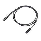 Gatuida Mini Xlr Mikrofonkabel Verlängerungskabel Male To Female Schwarz Flexibles Audio Kabel für Video DSLR Kamera mit Hochwertiger Abschirmung und Biegebeständigkeit