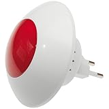 ELV Innensirene 100-240 V AC Alarm-Sirene Rot