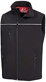 NITRAS MOTION TEX LIGHT 7160 Männer-Weste - für die Arbeit - Schwarz - XL