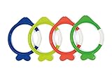 Bestway Lil' Fish Tauchringe-Set ab 3 Jahren, 4er-Set
