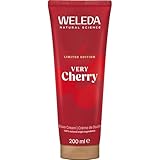 WELEDA Bio Very Cherry Duschgel mit natürlichem Kirschduft – sanfte Naturkosmetik Pflegedusche in der Limited Edition (1x 200ml)