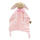 95sCloud-1 Baby Schnuffeltuch Kuscheltuch Schmusetuch Kuscheltier Schnuffeltücher Baby EinschlafhilfeTrösterchen Sicherheitsdecke für Neugeborene Jungen Mädchen (Pink)