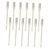 SECFOU 12 Stück Teiliges Manuelles Doppelseitig aus Hautfreundlichem und Präziser Nasenhaarschneider für Männer zur Schmerzfreien Nasenhaareentfernung Langlebig und Einfach zu Bedienen