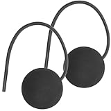 Hohopeti Kabellose Springseil Ersatzbälle EVA Solid Gewichte Fitness Zubehör für Armtraining Langlebig und Sicher Tragbar für Büro und Zuhause Schwarz