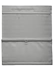 GARDINIA EASYFIX Raff-Rollo, Verdunklungsrollo ohne Bohren, Magnetisch, Inkl. Klettband, Raff-Gardine, Blickdicht, Grau, 50 x 140 cm (BxH)