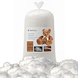 HEIMTEX Füllwatte 2kg - 100% Polyesterfasern Füllmaterial - Flauschige Füllwatte waschbare aus Baumwolle, Perfekt für Kissenfüllung, Kuscheltier füllung, Spielzeugfüllung, & DIY Projekte (2 kg)