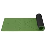 Good Nite Yogamatte Gymnastikmatte TPE 6mm Rutschfest Sportmatte Fitnessmatte Trainingsmatte Pilates Matte Hautfreundlich Phthalatfrei 183x61cm Yoga Pilates Homegym Workout