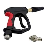 NEIQIUWING – Langlebige Schaumpistole für die Autowäsche aus Edelstahl 304 mit Anti-Knick-Funktion