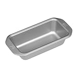 Tala 1lb Brotbackform - Antihaftbeschichtet - Gleichmäßige Wärmeverteilung - Karbonstahl, Breite Flache Griffe, Spülmaschinenfest - 25.6 x 12.6 x 6.06 cm, Grau