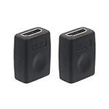 VCE HDMI Kupplung HDMI Buchse auf HDMI Buchse HDMI Verlängerung Verbinder 3D 4K HDR ARC für PC-Laptop, LCD LED Monitor TV, PC-Laptop, PS4, Xbox, 2 Stück