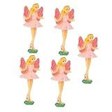 BESTonZON 5 Stück Teiliges Balletttänzerin Figuren Musikbox Zubehör Farbenfrohe Tanzpuppen Prinzessin Spieluhr Dekoration für