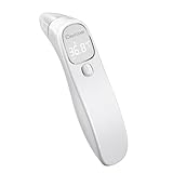 Berrcom Fieberthermometer Kontaktlos Stirn-und Ohrthermometer Digitales Medizinisches