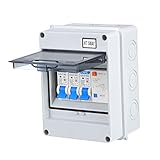 Uonlytech 5 Auslaufschutz vorzelt wohnwagen auffahrkeil wohnwagen garagen trennen Generator-Leistungsschalter wasserdichter Fehlerstromschutzschalter Leitungsschutzschalter Abs Light Grey