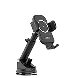 VIDVIE HC1531 Kfz-Halterung für die Mittelkonsole, kompatibel mit kabellosem Laden, Schwarz Entwickelt für iPhones einschließlich iPhone 11, 12, 13, 14 und 15