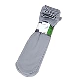 Damen Socken Ohne Gummi 39-42 Seidige Herrenstrümpfe Kurzfaserseide Ultradünne 10 Socken Elastische Bambuspaarsocken Stopper Für Socken Aufkleben (Grey, One Size)