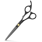 GeekerChip Haarschere,haarschere friseurschere,Extra scharfe Friseurschere-scharfer und präziser Schnitt,Perfekter Haarschnitt für Damen und Herren