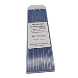 Garneck 1Packung Wolframelektrode Hochwertige Schweißelektroden für Wig Mig Schweißen Langlebig Stabiler Lichtbogen