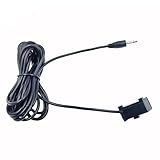 Zuoeay 3 5 Mm Mikrofon 16Hz-20 kHz 2 2 KΩ Für Autonavigation Und Drahtlose Sprachanrufe Mit 300 cm Kabelfahrzeug Mikrofon