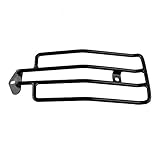 Motorrad-Solositz, Hinterer Gepäckträger, Stützregal, Passend für XL883/1200 X48-Modelle, 2 Farben, 14,5 X 36,5 cm (Black)