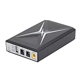 Jectse 10400 MAh 18 Wh Mini-USV-Batterie-Backup, 9 V 12 V DC 5 2 A USB-Backup-Batterie-Stromversorgung, Lithium-Batterie für WLAN-Router, Telefonkamera