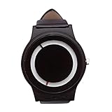 Wristwatch for Men, Mens Wrist Watches, Quartz Watch, Minimalist Quartz Chronograph Watches, Waterproof Wristwatches Analog Quartz Watches, Sport Wrist Watch for Men Women Outdoor, schwarz, Fare